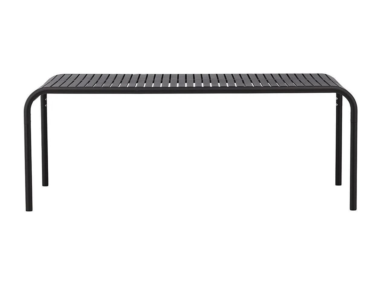 Table de Jardin Design "Borneo" 200cm Noir