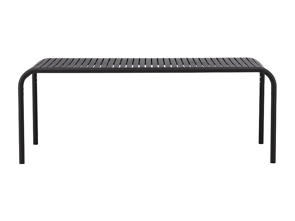 Table de Jardin Design "Borneo" 200cm Noir