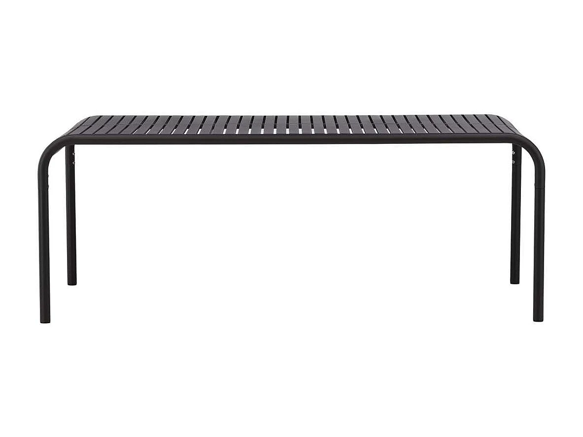 Table de Jardin Design "Borneo" 200cm Noir
