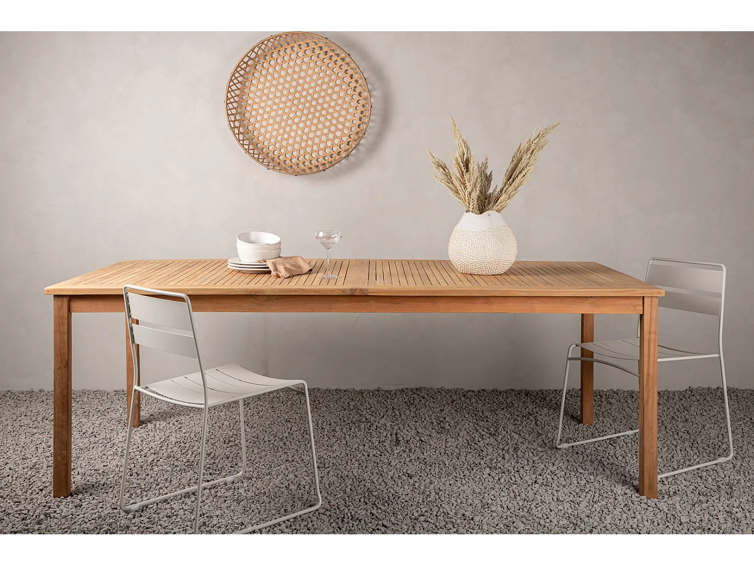 Kenya eettafel tuin natuur.