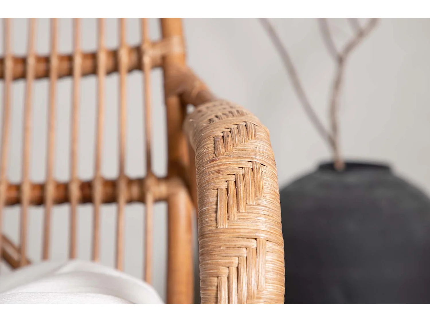 Nella tuinbank met tuinkussen 2 pers. naturel.