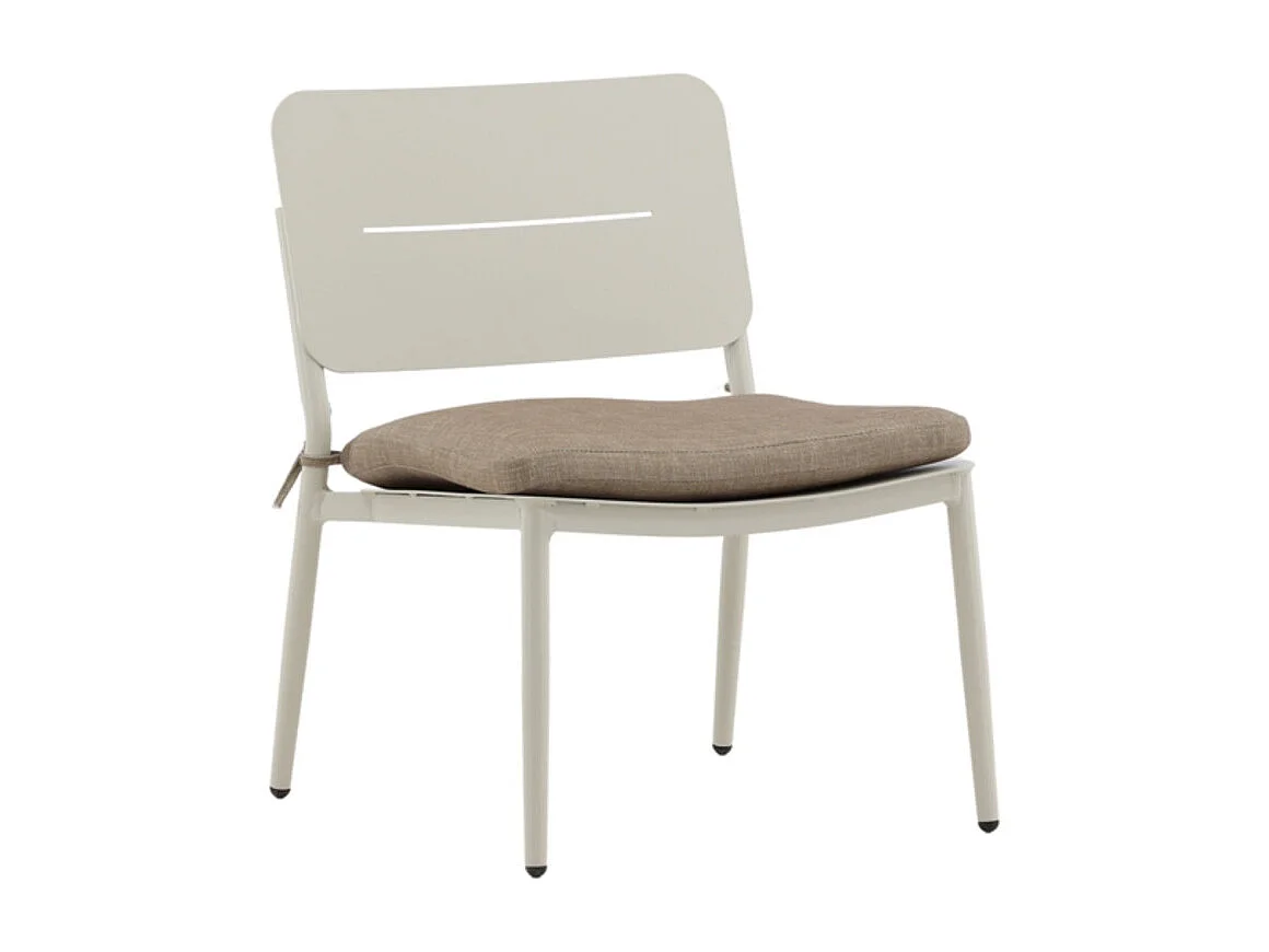 Lina tuinstoel beige.