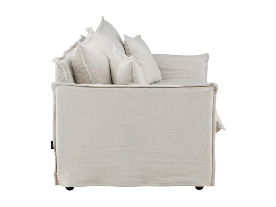 Canapé Droit 3 Places "Nova" 200cm Beige