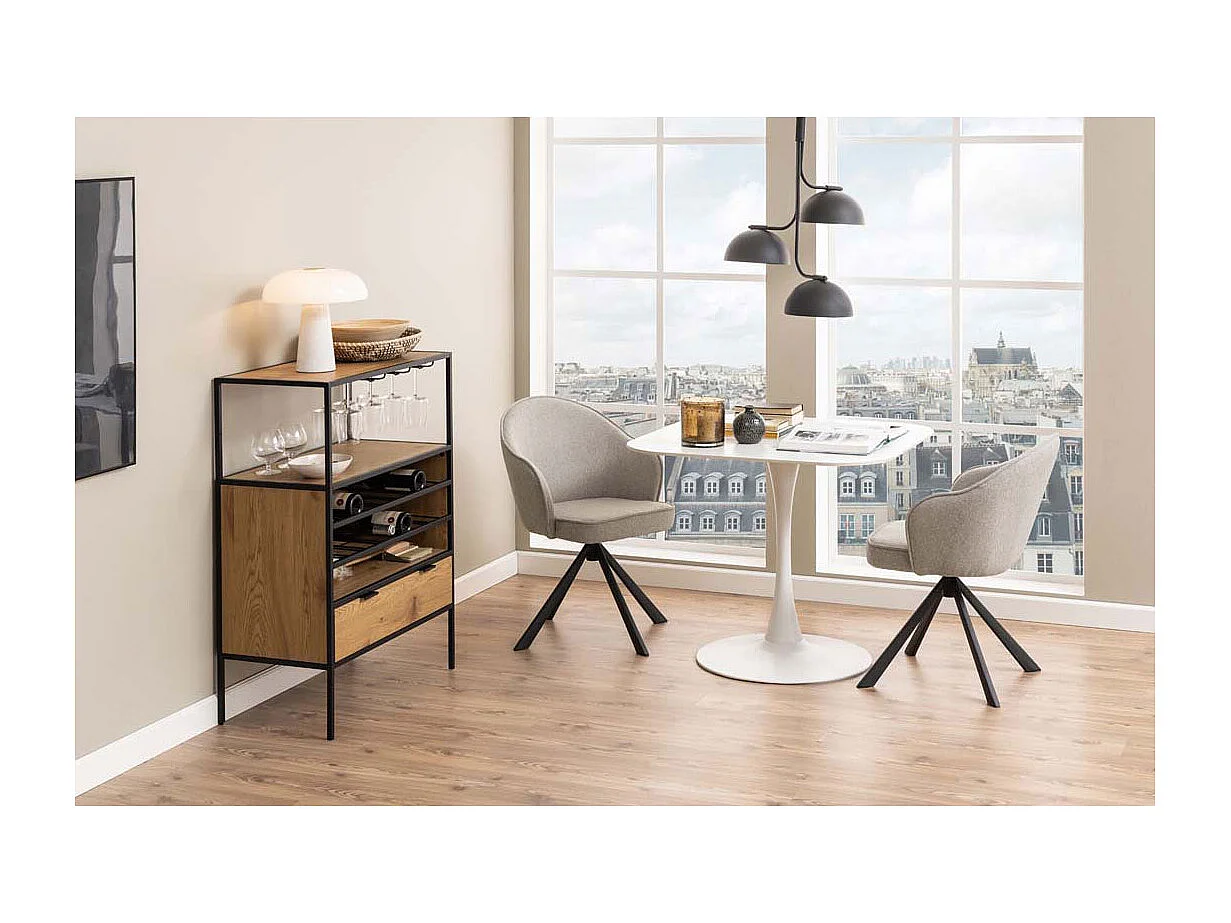 Sea buffet baramoire noir.