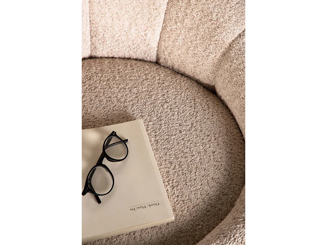 Warren fauteuil beige.