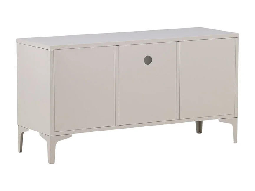 Meuble TV 2 Portes "Piring" 120cm Beige