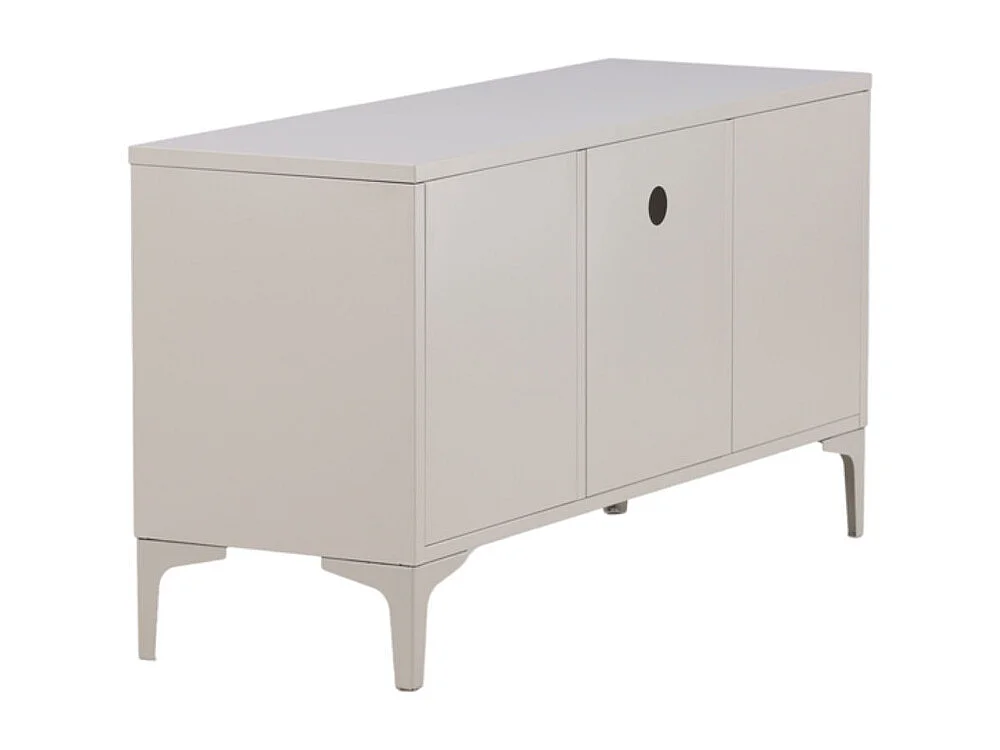 Meuble TV 2 Portes "Piring" 120cm Beige