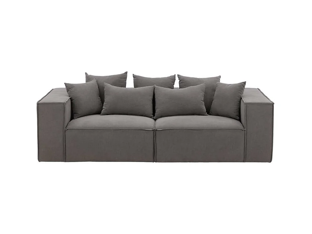 Canapé Droit 3 Places "Gillholmen" 232cm Gris