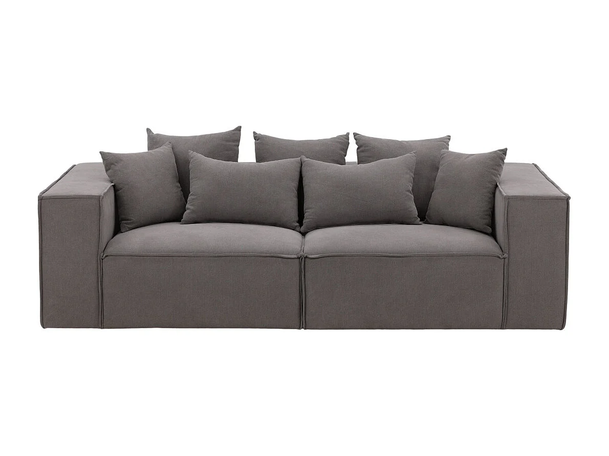 Canapé Droit 3 Places "Gillholmen" 232cm Gri