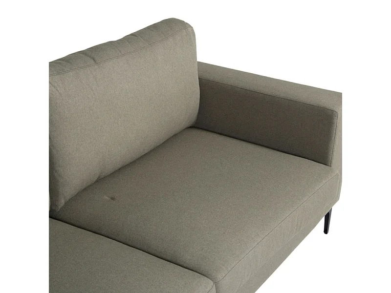 Canapé 3 Places en Tissu "Bolero" 215cm Vert