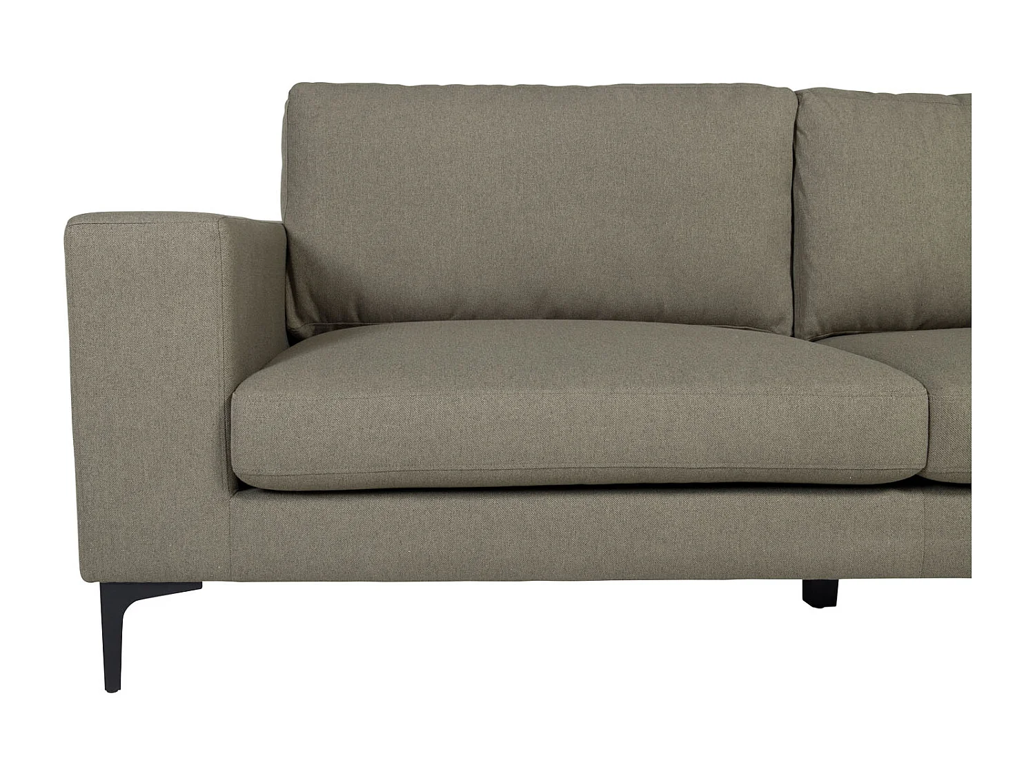 Canapé 3 Places en Tissu "Bolero" 215cm Vert