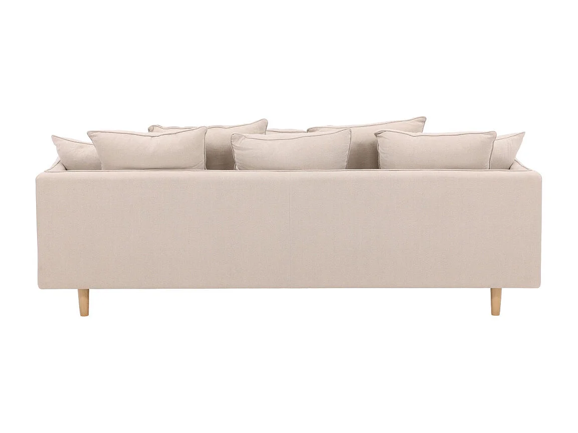 Canapé Droit 3 Places "Segelskaren" 240cm Beige