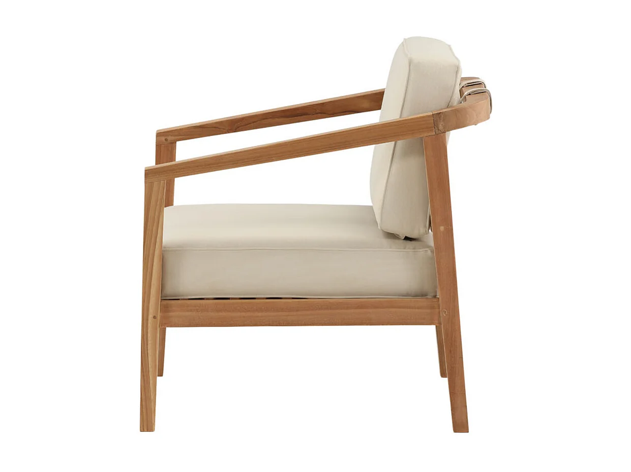 Lounge Fauteuil lounge, crème.