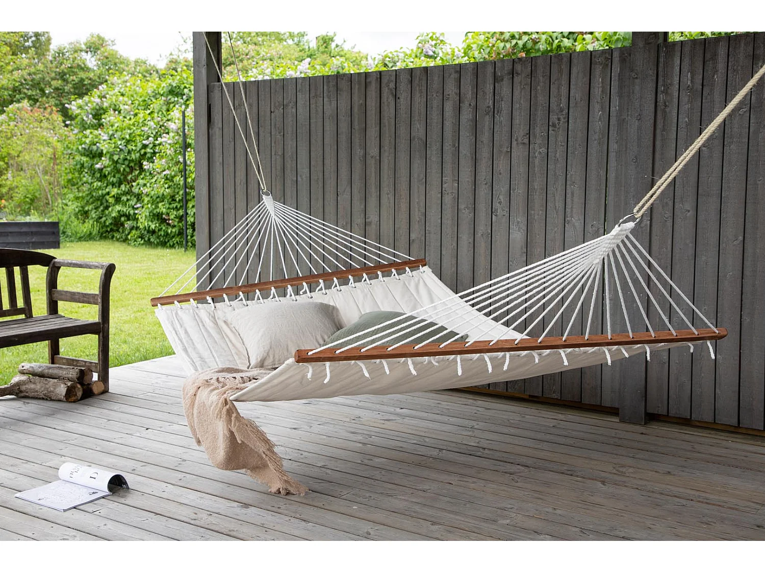 Hamac en Tissu "Marbella" 200cm Naturel