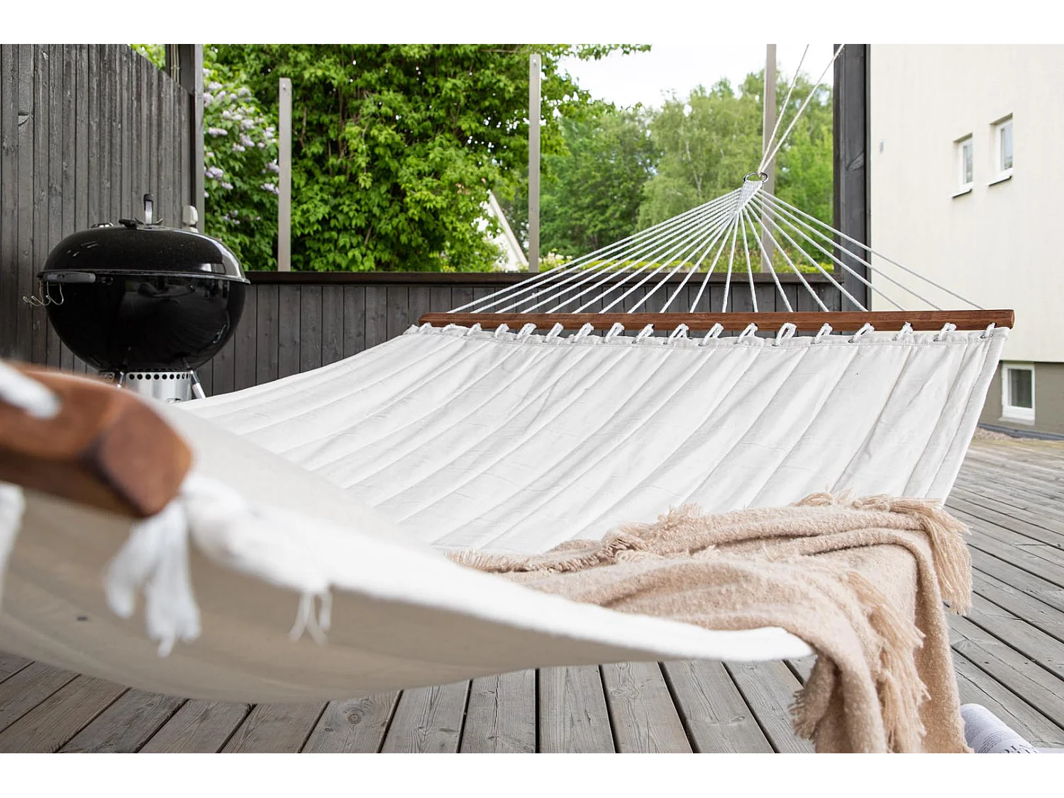 Hamac en Tissu "Marbella" 200cm Naturel