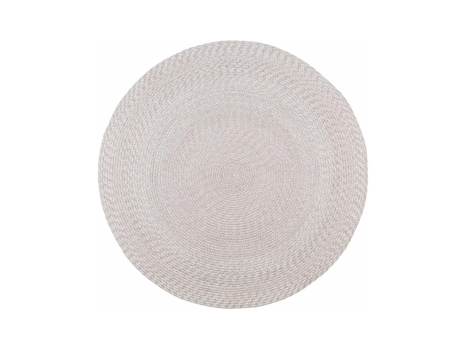 Menorca Tapis, Ø120cm, d'extérieur, couleur sable.
