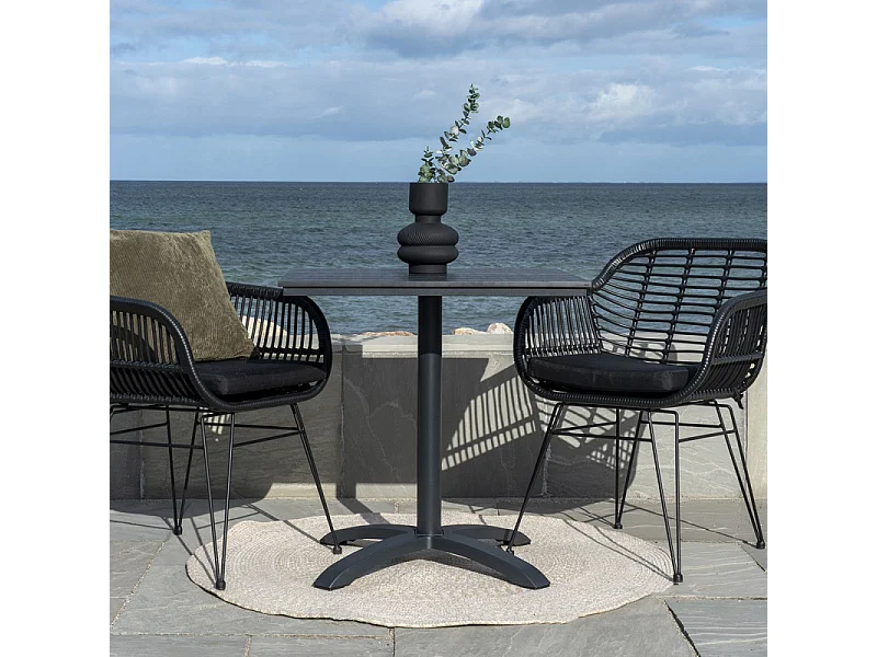 Menorca Tapis, Ø120cm, d'extérieur, couleur sable.