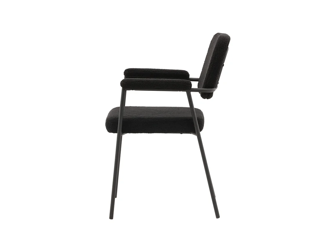 Yesterday Esszimmerstuhl mit Armlehne schwarz.
