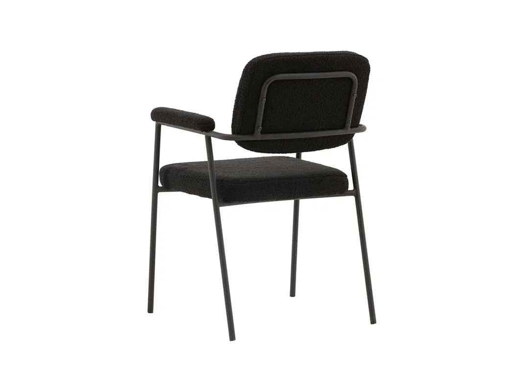 Yesterday Esszimmerstuhl mit Armlehne schwarz.