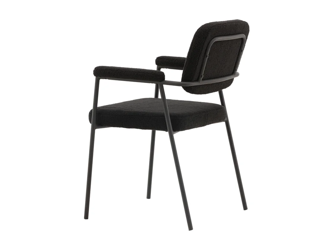 Yesterday Esszimmerstuhl mit Armlehne schwarz.