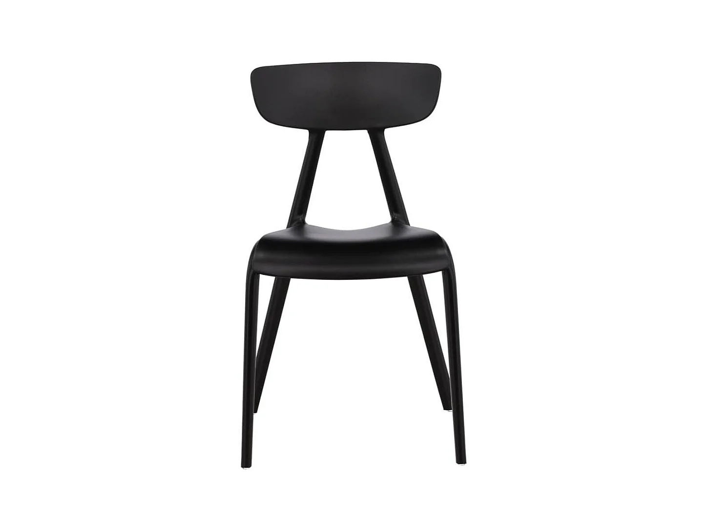 Ursholmen chaise de salle à manger plastique noir