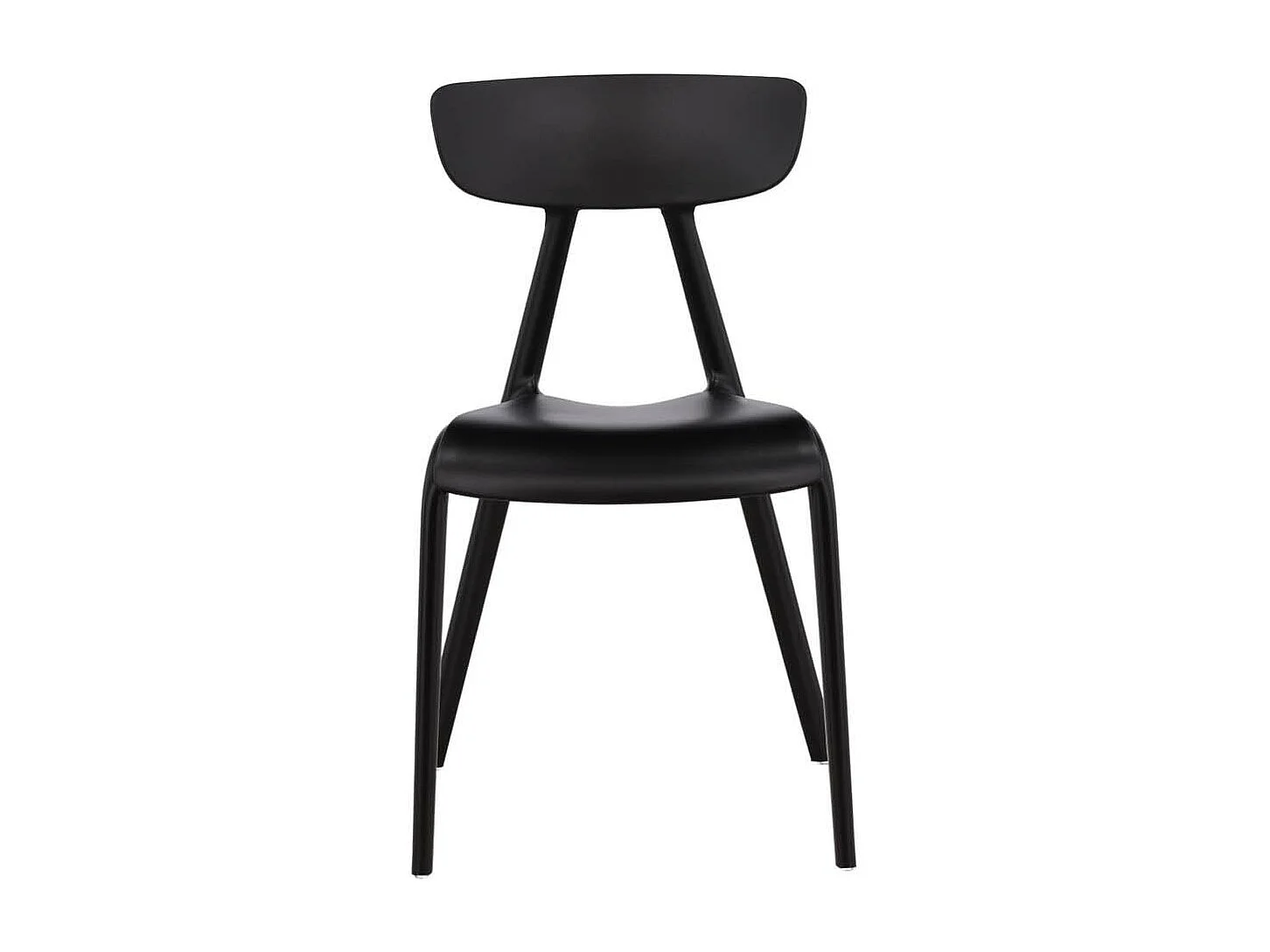 Ursholmen chaise de salle à manger plastique noir