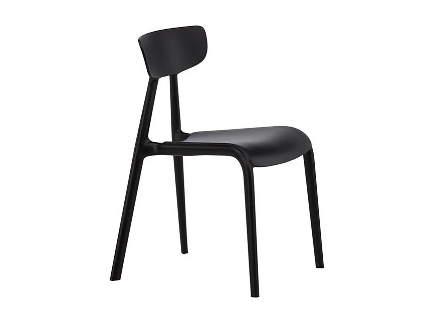 Ursholmen chaise de salle à manger plastique noir