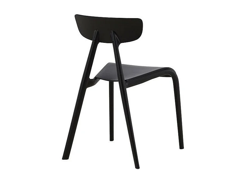 Ursholmen chaise de salle à manger plastique noir