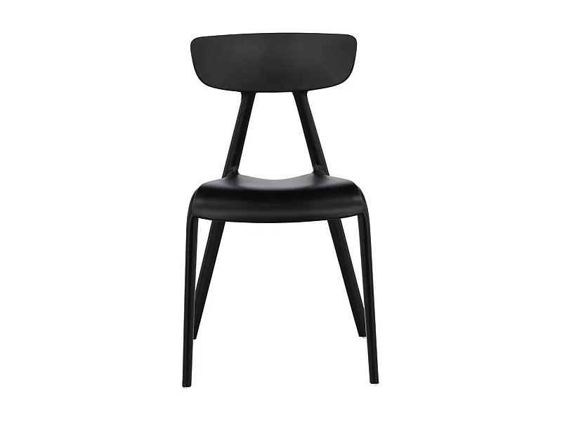 Ursholmen chaise de salle à manger plastique noir