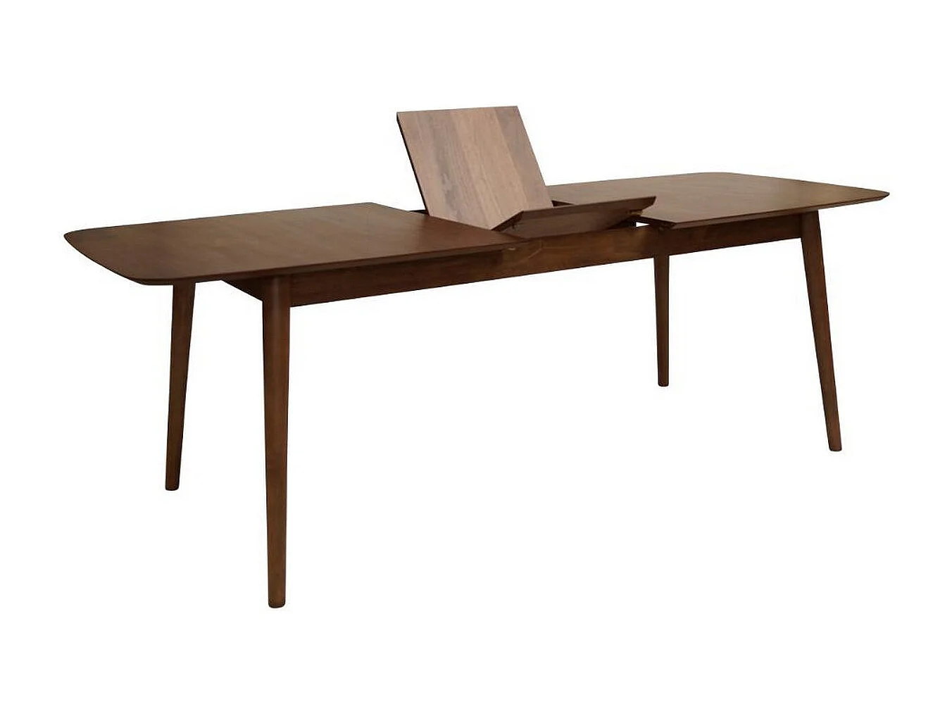 TIVOLI - Table repas extensible Noyer 180/219 cm