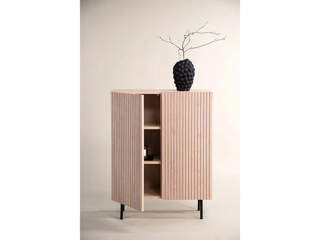 Björkön Sideboard 2 Türen whitewash.