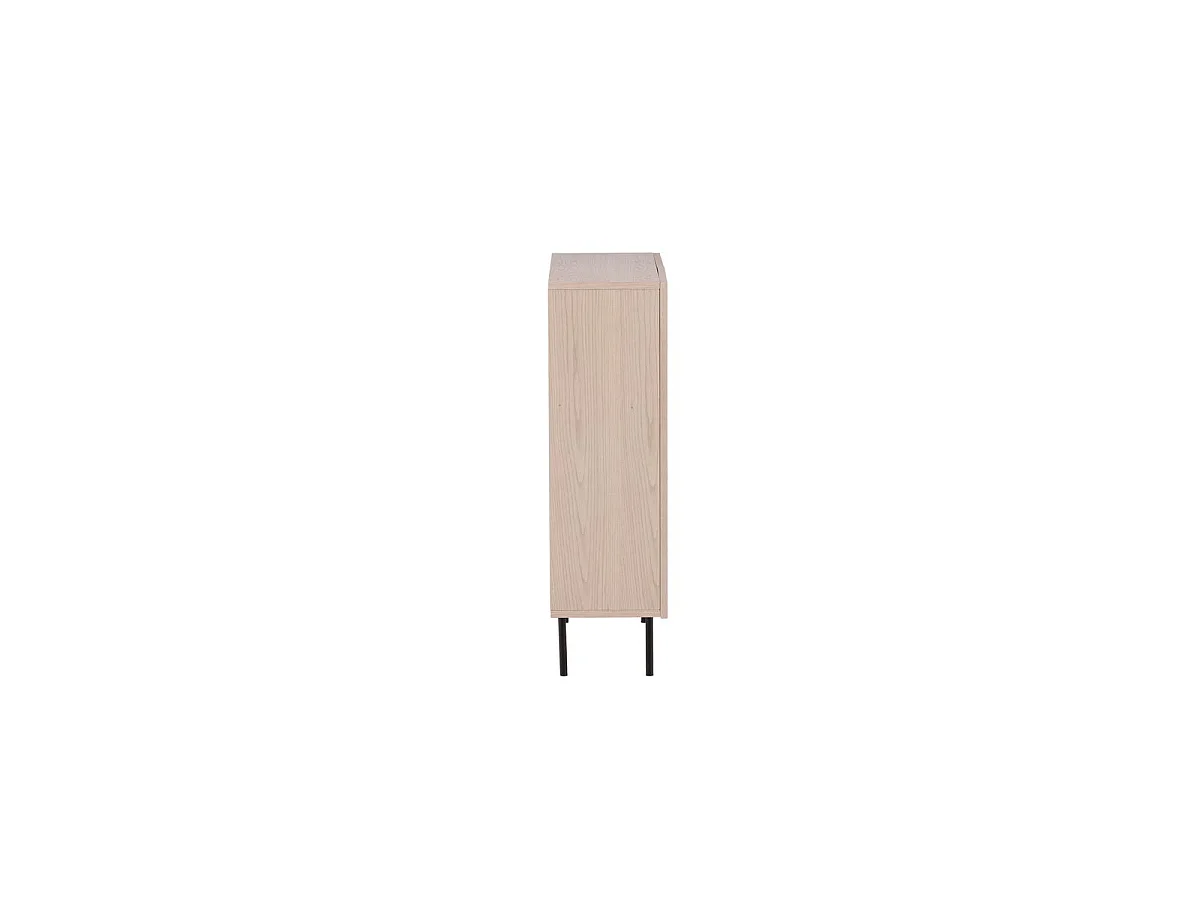 Buffet Design Nervuré "Bjorkon" 103cm Naturel