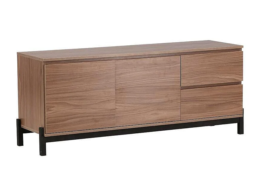 Corpus Sideboard 2 Türen 2 Schubladen Nussbaum dekor.