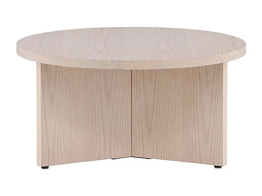 Table Basse Ronde "Salto" 85cm Naturel