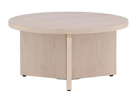 Table Basse Ronde "Salto" 85cm Naturel