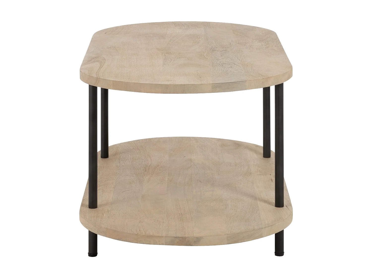 Table Basse 2 Niveaux "Eli" 120cm Naturel