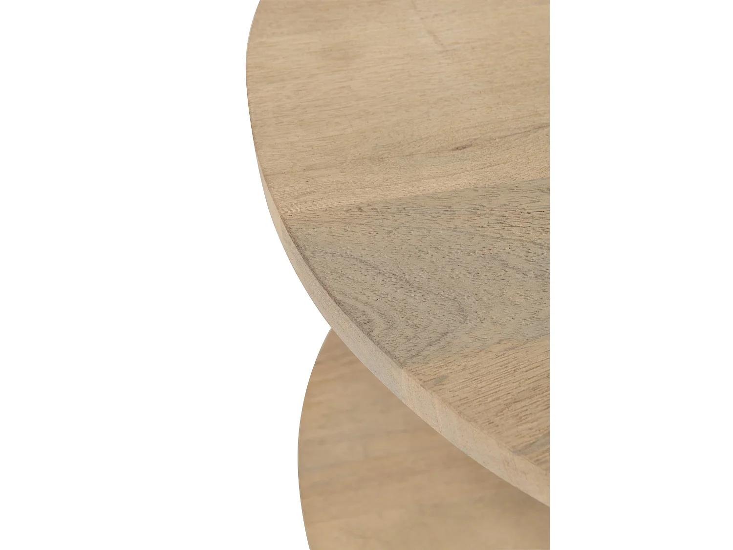 Table Basse 2 Niveaux "Eli" 120cm Naturel