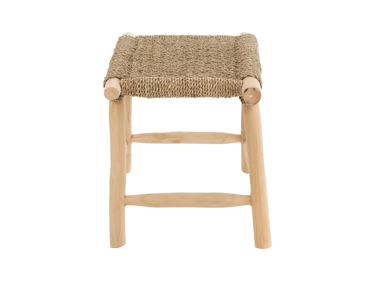 Tabouret Design en Teck "Timo" 60cm Naturel