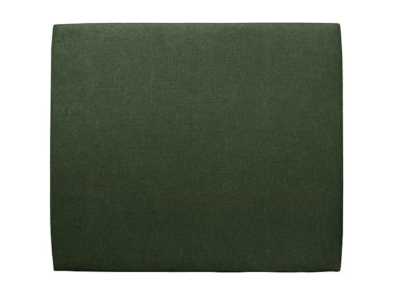 Tete de lit Tapissée Tissu Vert L 150 cm - Ep 10 cm rembourré