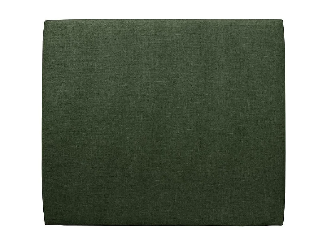 Tete de lit Tapissée Tissu Vert L 150 cm - Ep 10 cm rembourré