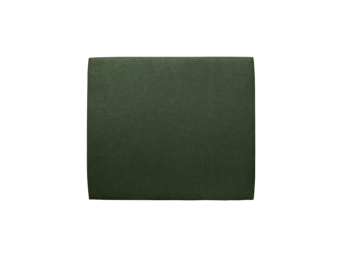 Tete de lit Tapissée Tissu Vert L 150 cm - Ep 10 cm rembourré