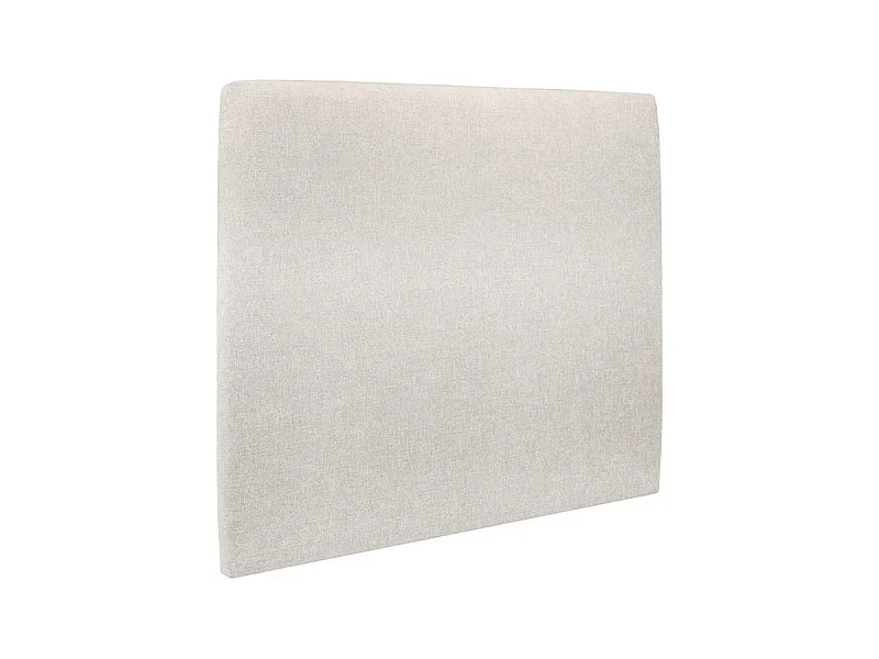 Tete de lit Tapissée Tissu Beige clair L 200 cm - Ep 10 cm rembourré
