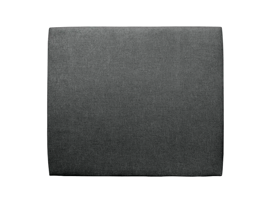 Tete de lit Tapissée Tissu Gris anthracite L 150 cm - Ep 10 cm rembourré
