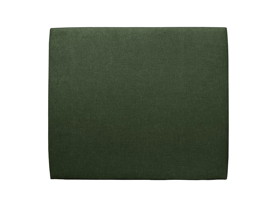 Tete de lit Tapissée Tissu Vert L 180 cm - Ep 10 cm rembourré