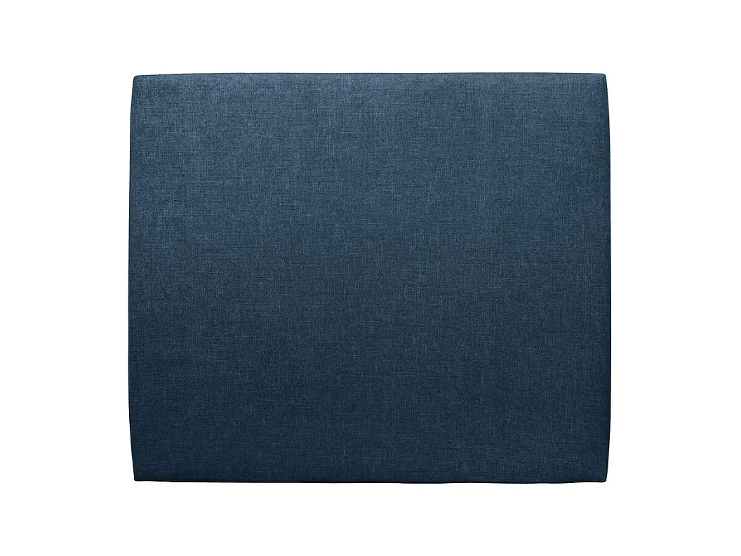 Tete de lit Tapissée Tissu Bleu L 160 cm - Ep 10 cm rembourré