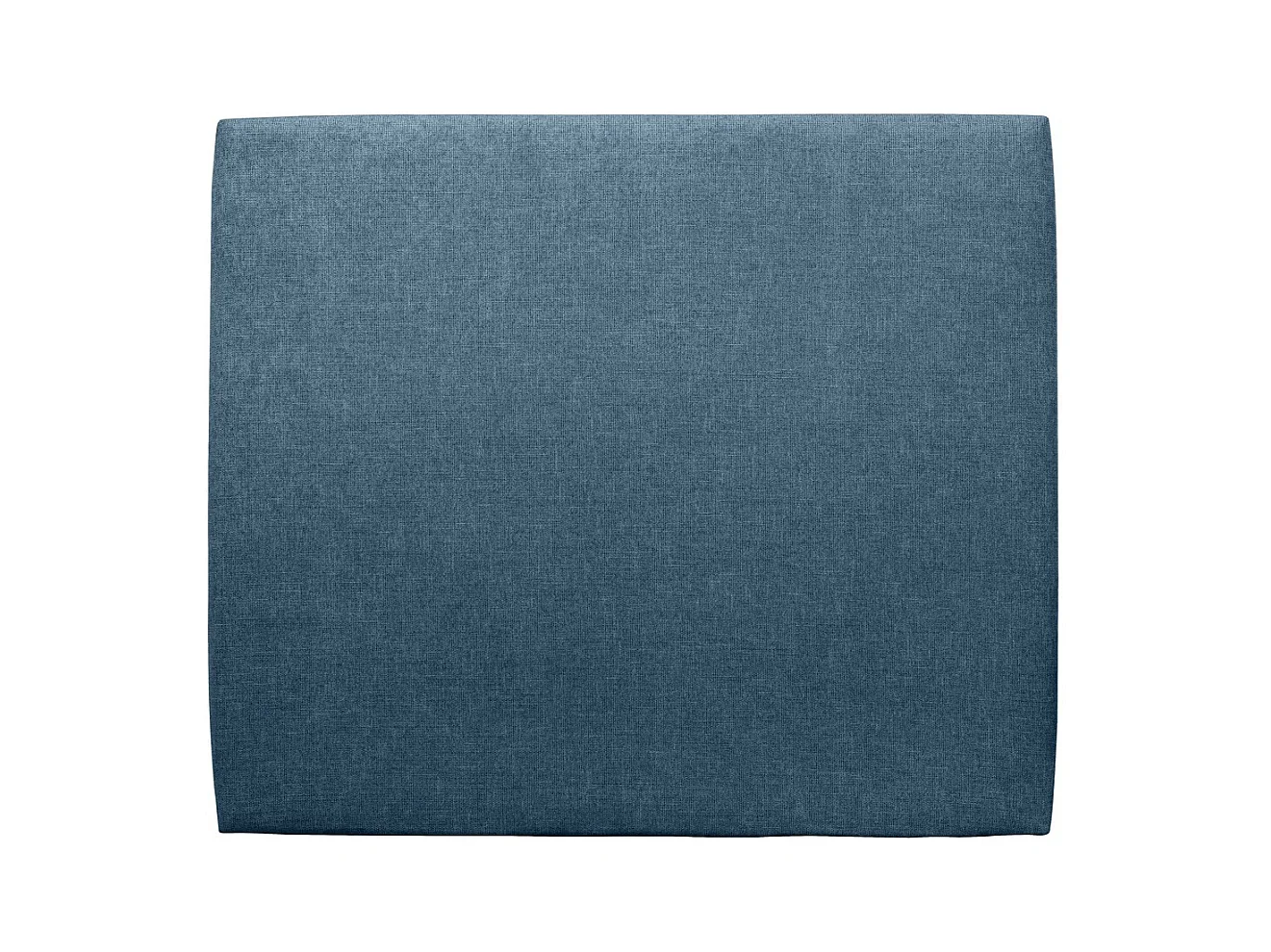 Tete de lit Tapissée Tissu Bleu L 160 cm - Ep 10 cm rembourré