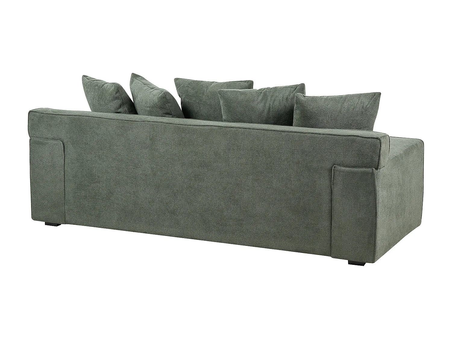 Sofa VISKAN Szenil Ciemnozielony dla 3 osób