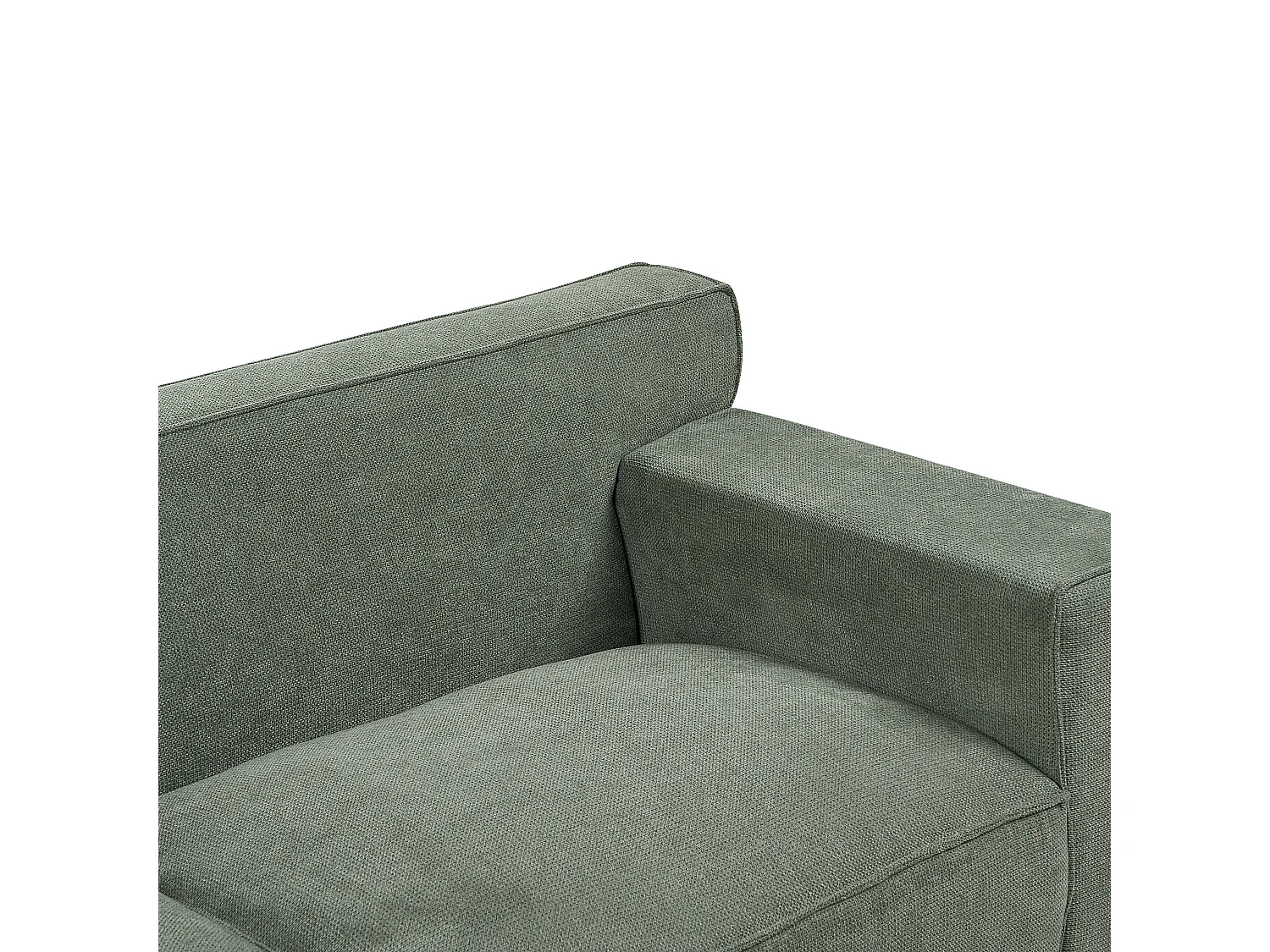 Sofa VISKAN Szenil Ciemnozielony dla 3 osób