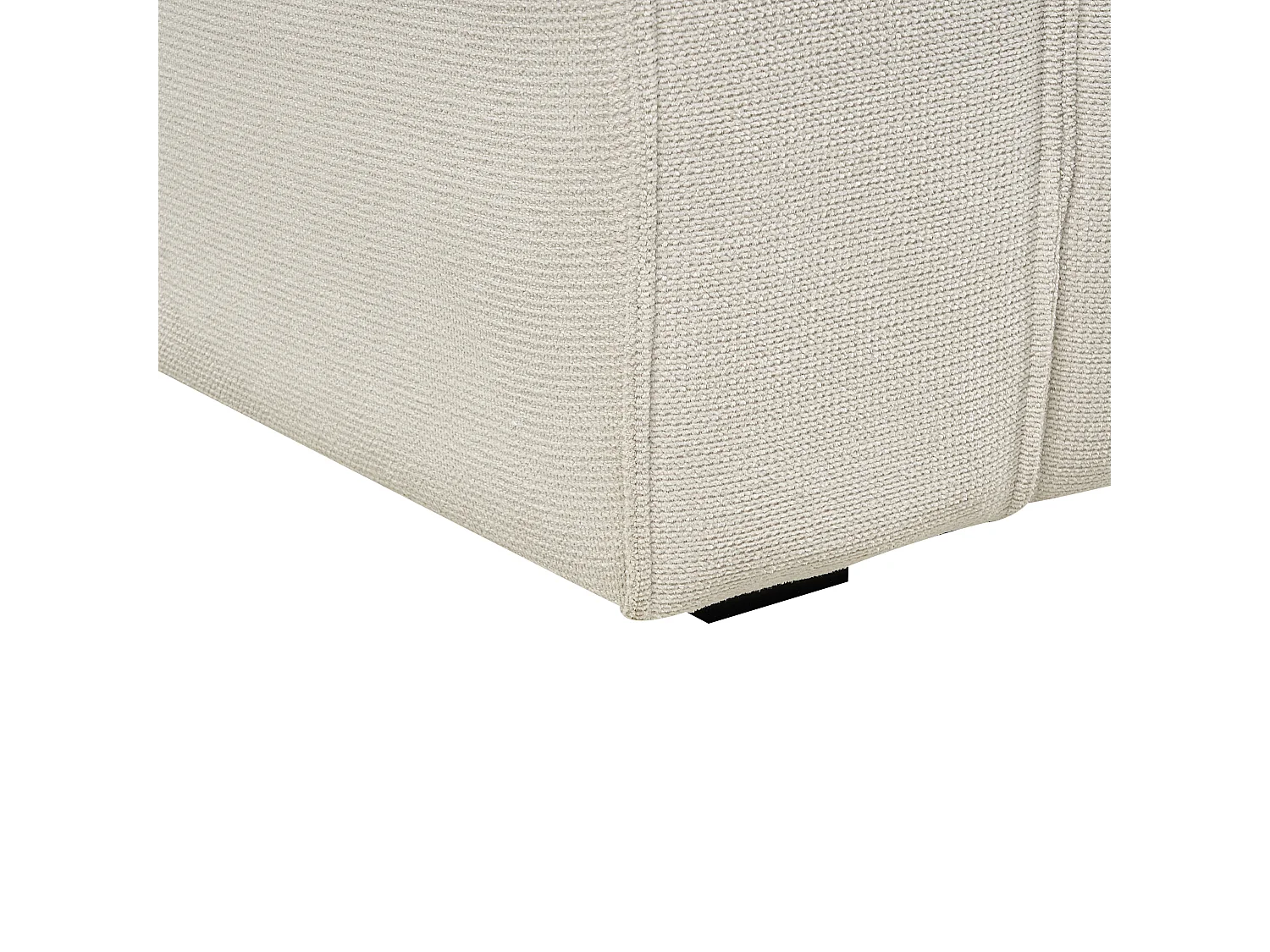 Divano VISKAN Ciniglia Bianco sporco 3 posti