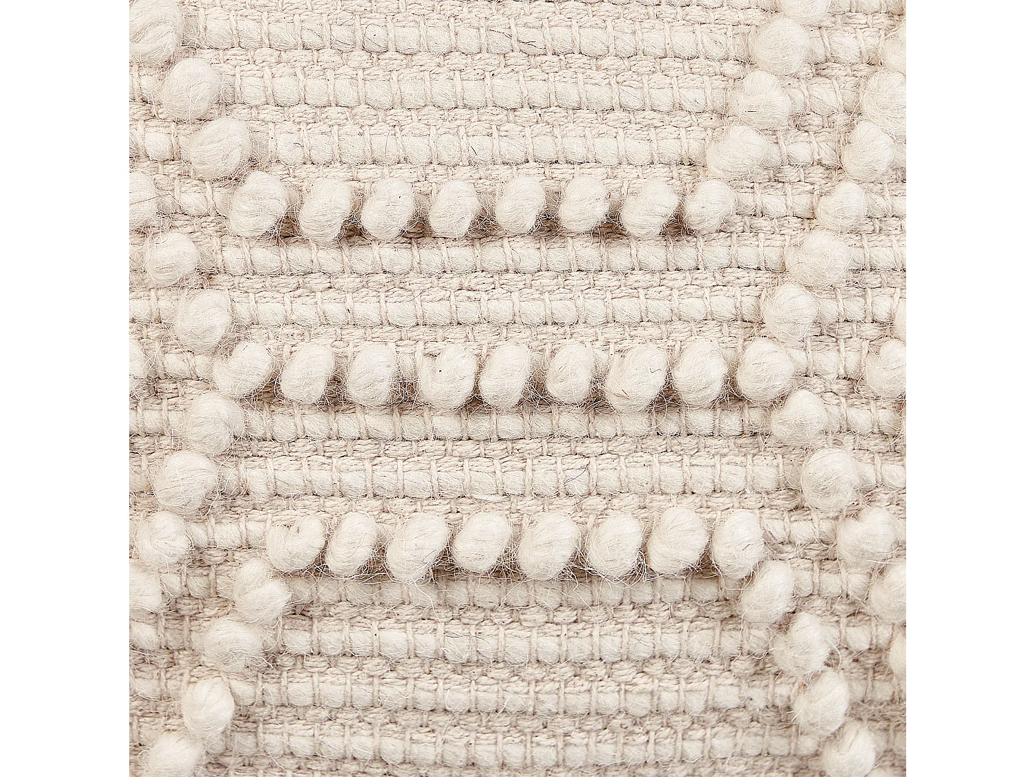 Pouf CHOIM Laine Beige